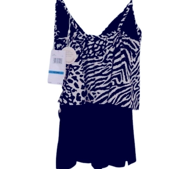 Coco Reef Women's Contours Chroma Wrap Swim Romper Size 12/36D swimwear - Picture 5 of 16